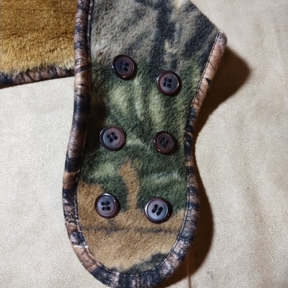 Ganja GKS Hunters Faux Fur Winter Hat In Camo Size Large - Picture 6 of 8